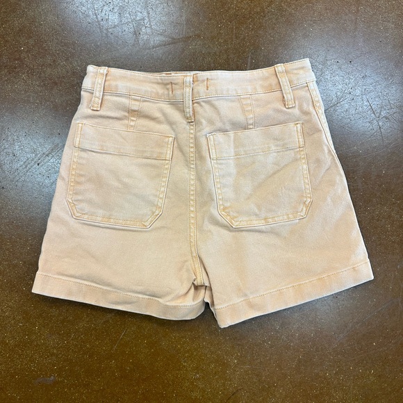 Madewell Faded Yellow Shorts - Picture 2 of 5